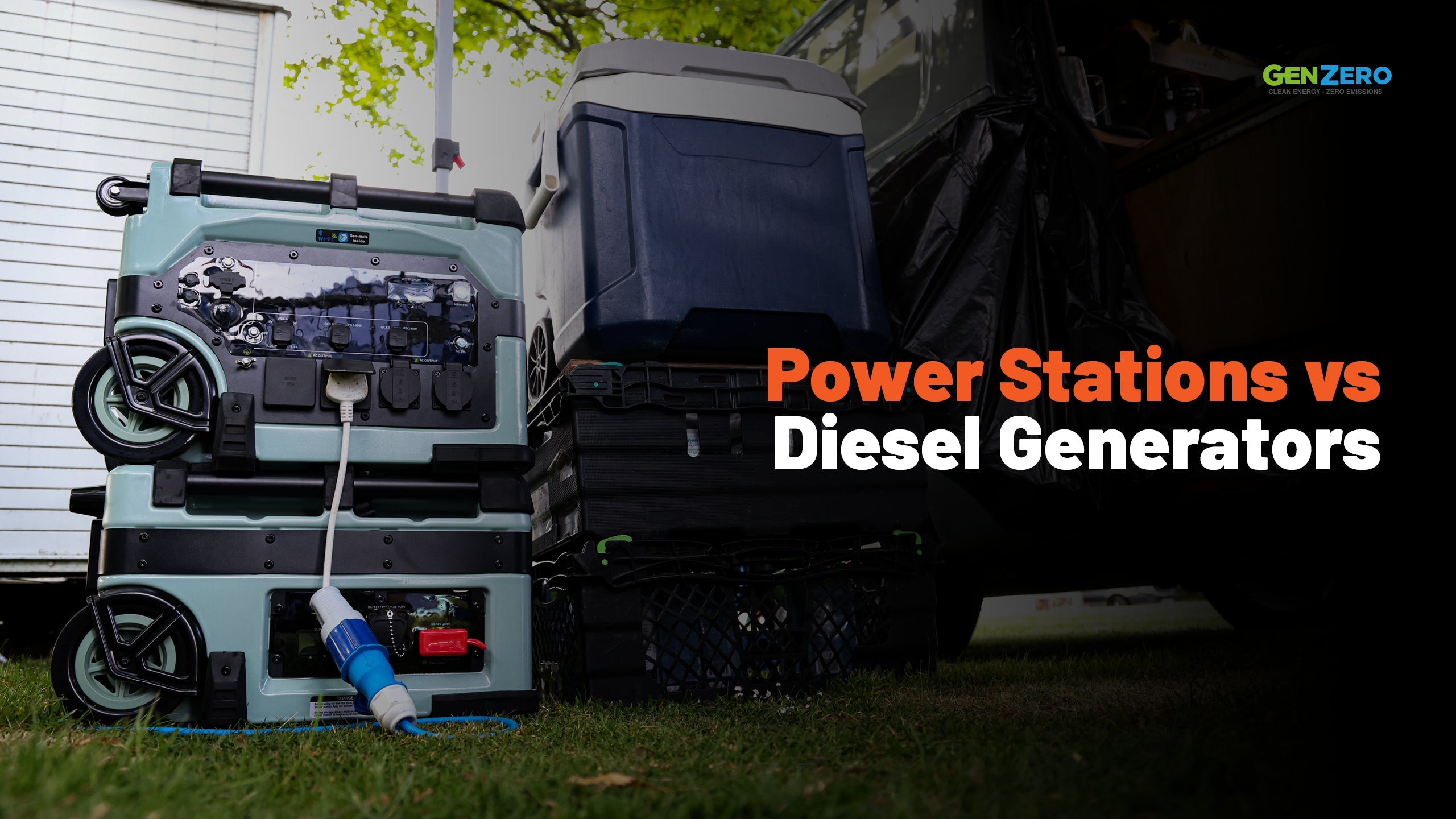 Why Portable Power Stations Are Replacing Diesel Generators