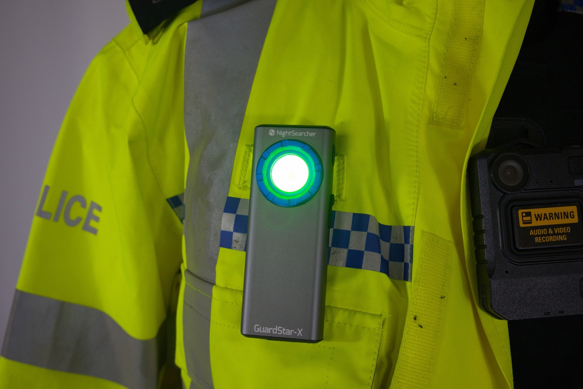 GuardStar-X | 900 lumens | Lampe d'inspection et de signalisation mince rechargeable