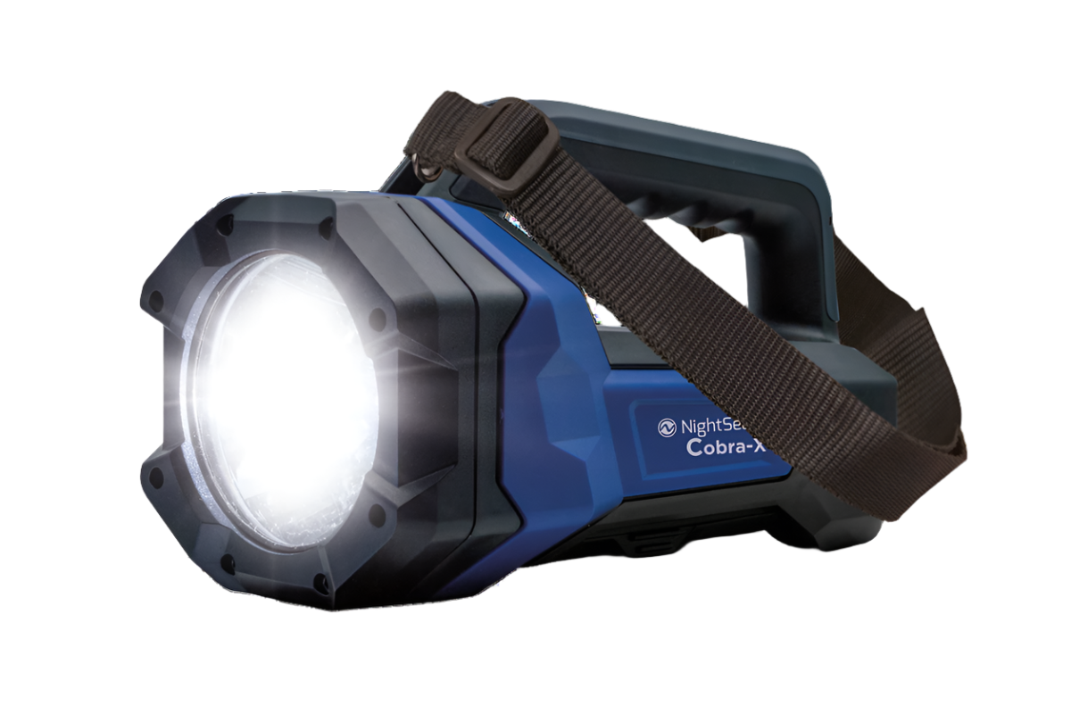 Cobra X | 600/1200 Lumens | Rechargeable Searchlight