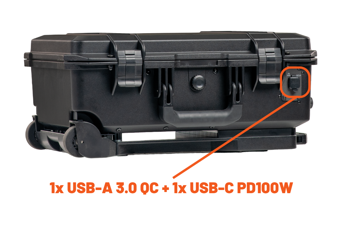 GenZero Zircon | 1200W/2400W | Professional Portable Power Station