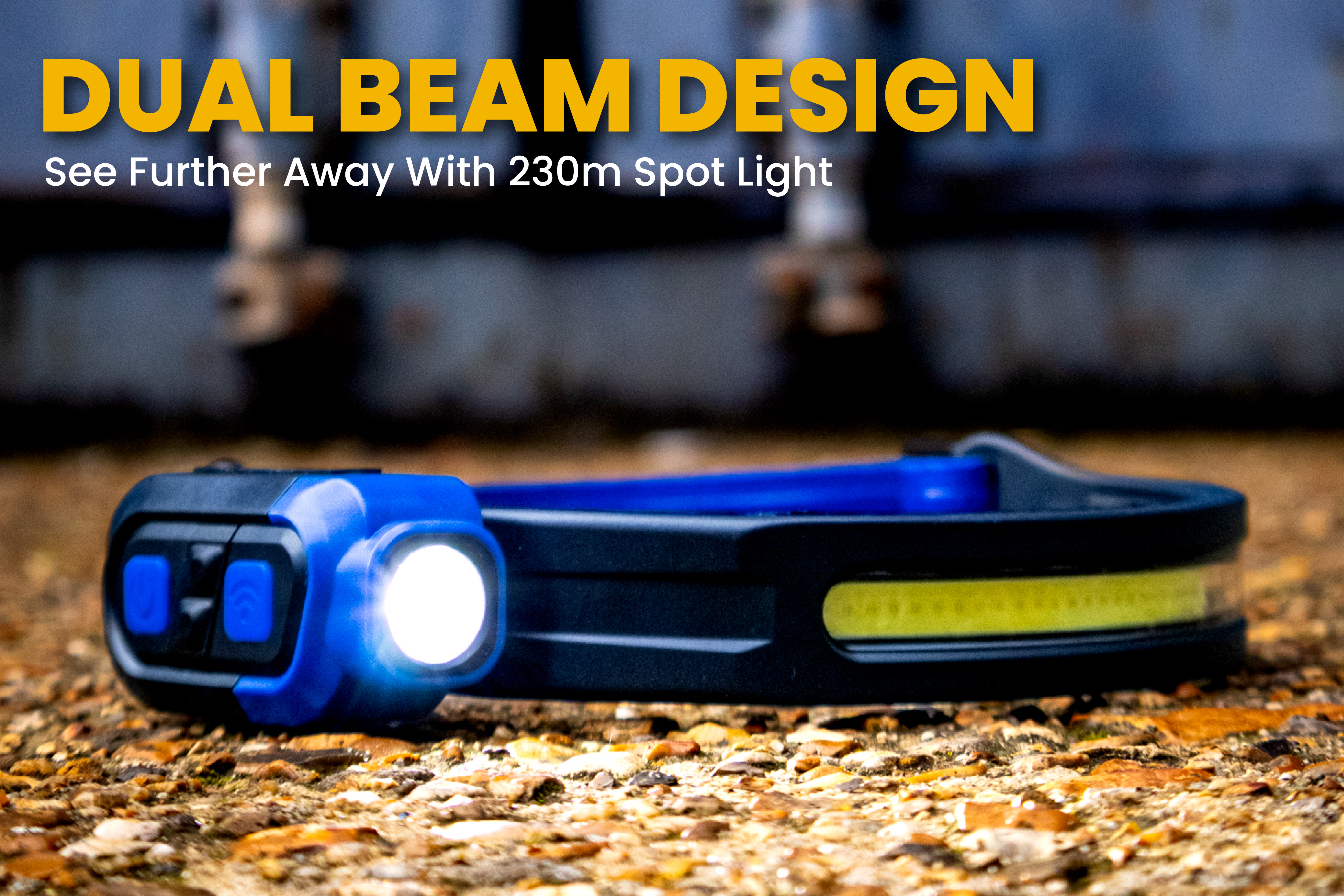LightWave 800R | 800 Lumens | Rechargeable Head Torch with Wave Sensor Control