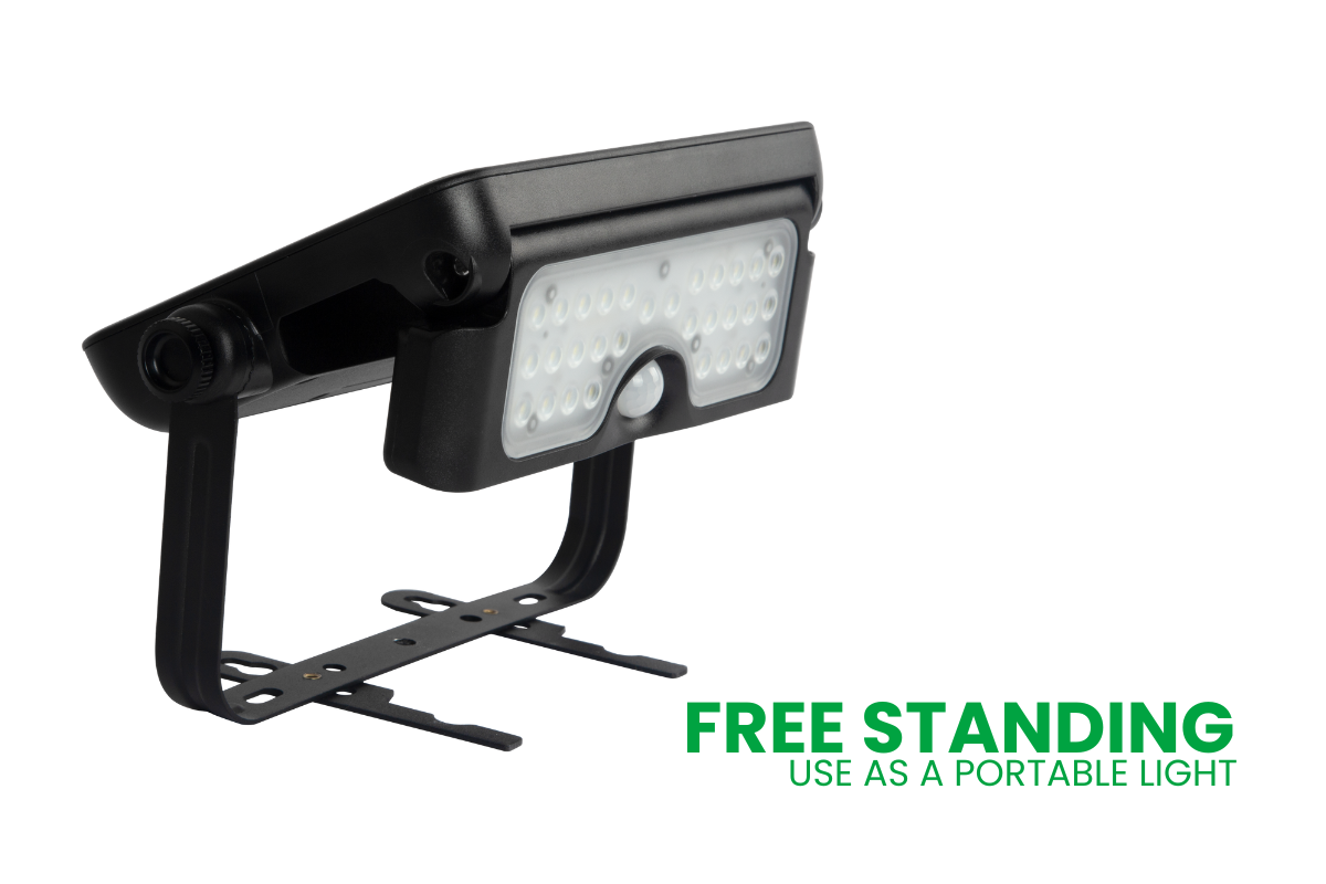 NexSun Blackthorn | 550 Lumens | Multi-Use Solar Area Light