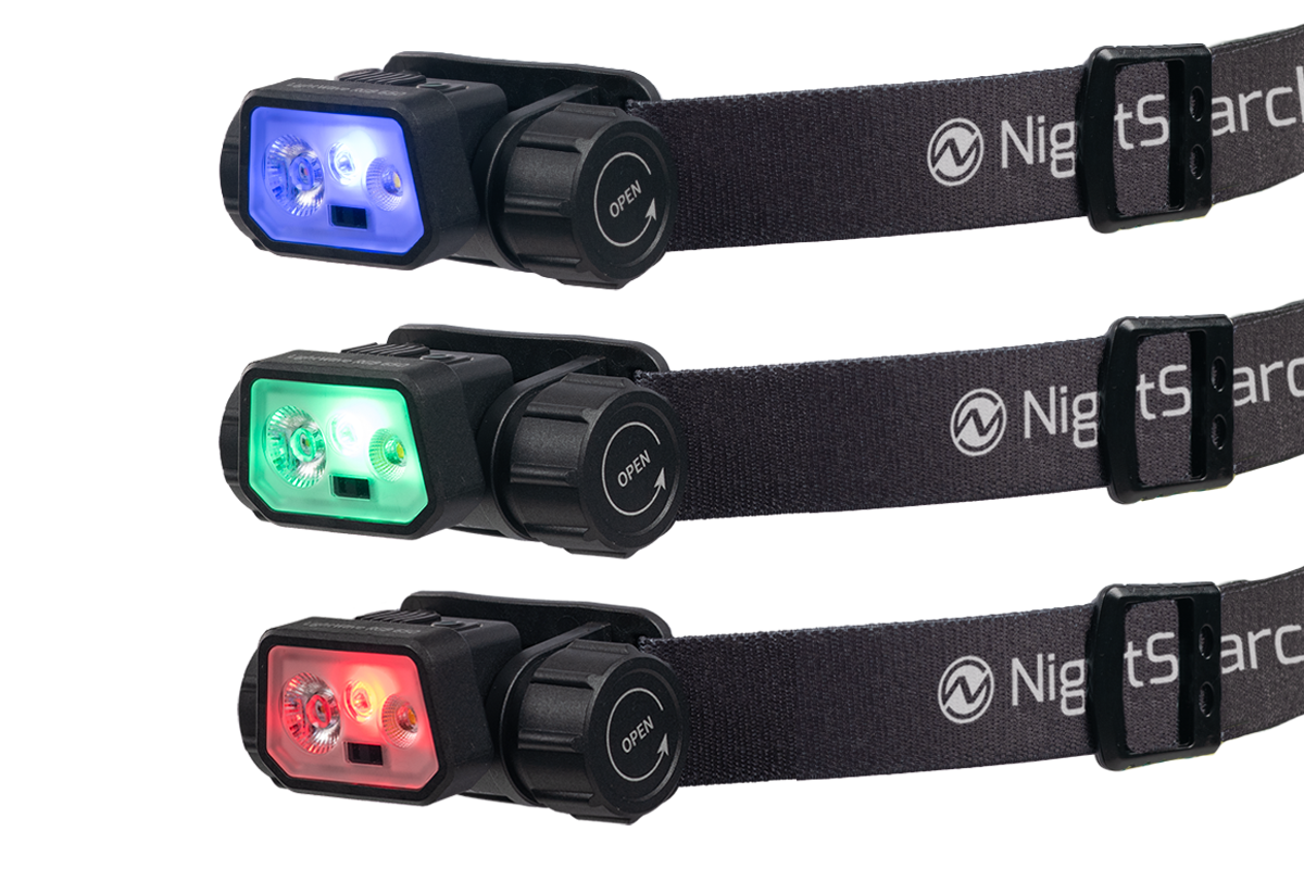 Lightwave 650 RGB | Rechargeable head torch with RGB Modes & Wave Sensor
