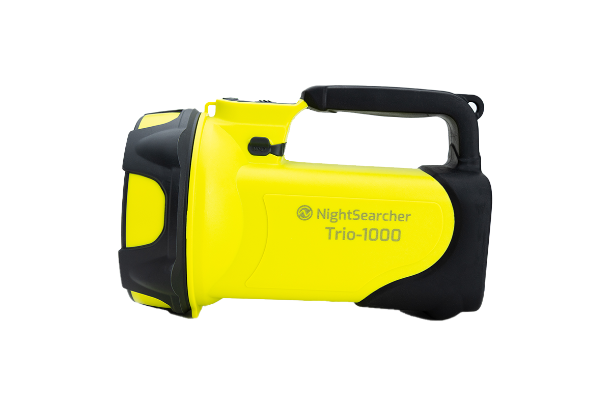 Trio 1000 | 1000 Lumens | Rechargeable Searchlight