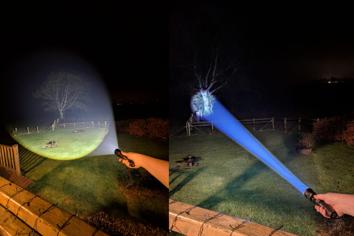 Zoom 2000 | 2000 Lumens | Rechargeable Mixed beam zoom Torch
