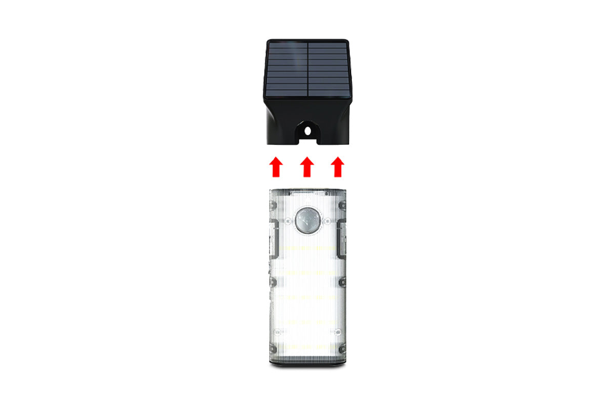 NexSun 2 in 1 (Set of 2/4) | 1000 Lumens | Solar Wall light with Detachable Light