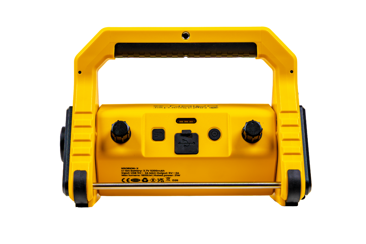 Orion-X | 1800 Lumens | Rechargeable | Hybrid Worklight