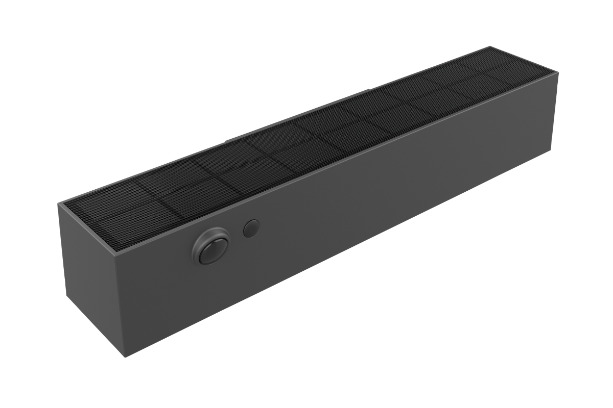 NexSun Solstice | 1000 Lumens | Modern Linear Solar Wall Light