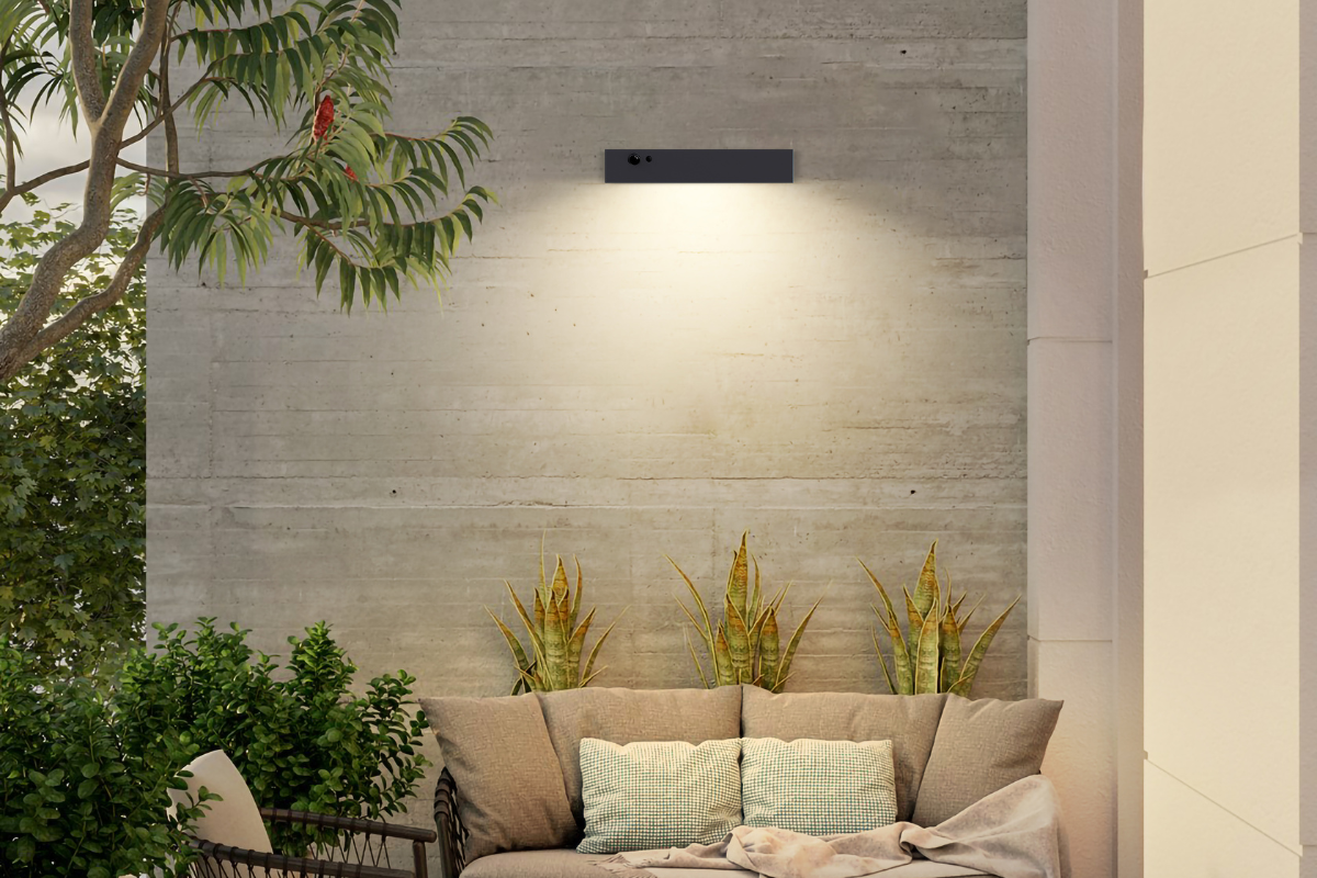 NexSun Solstice | 1000 Lumens | Modern Linear Solar Wall Light