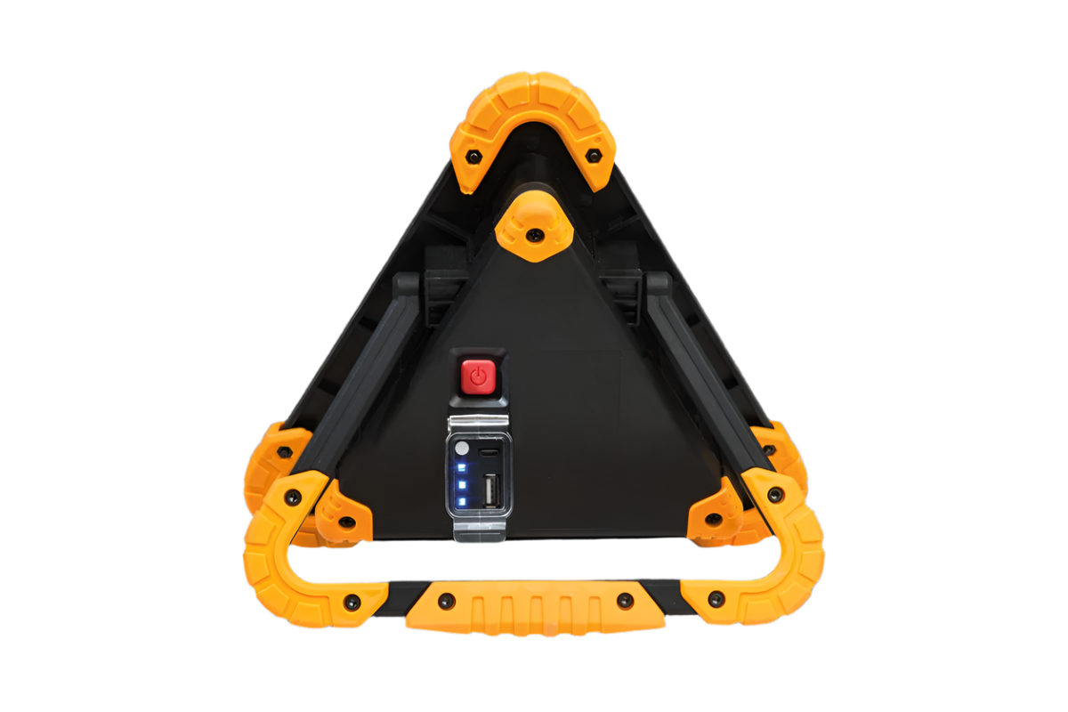 Galaxy Hazard - Rechargeable White Floodlight / Red Hazard Light | 1200 Lumens | Integrated PowerBank