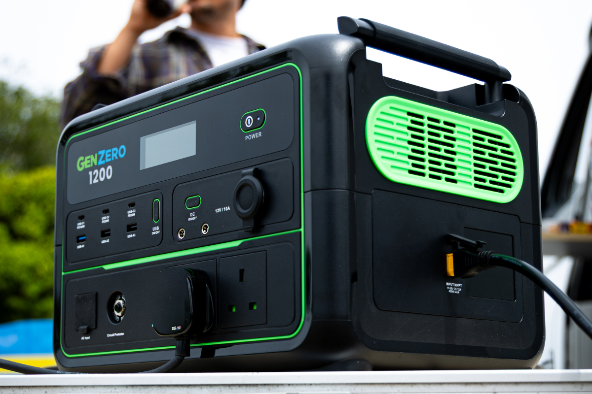 GenZero 1200 Rechargeable Portable Power Station - 1008Wh | 1200W