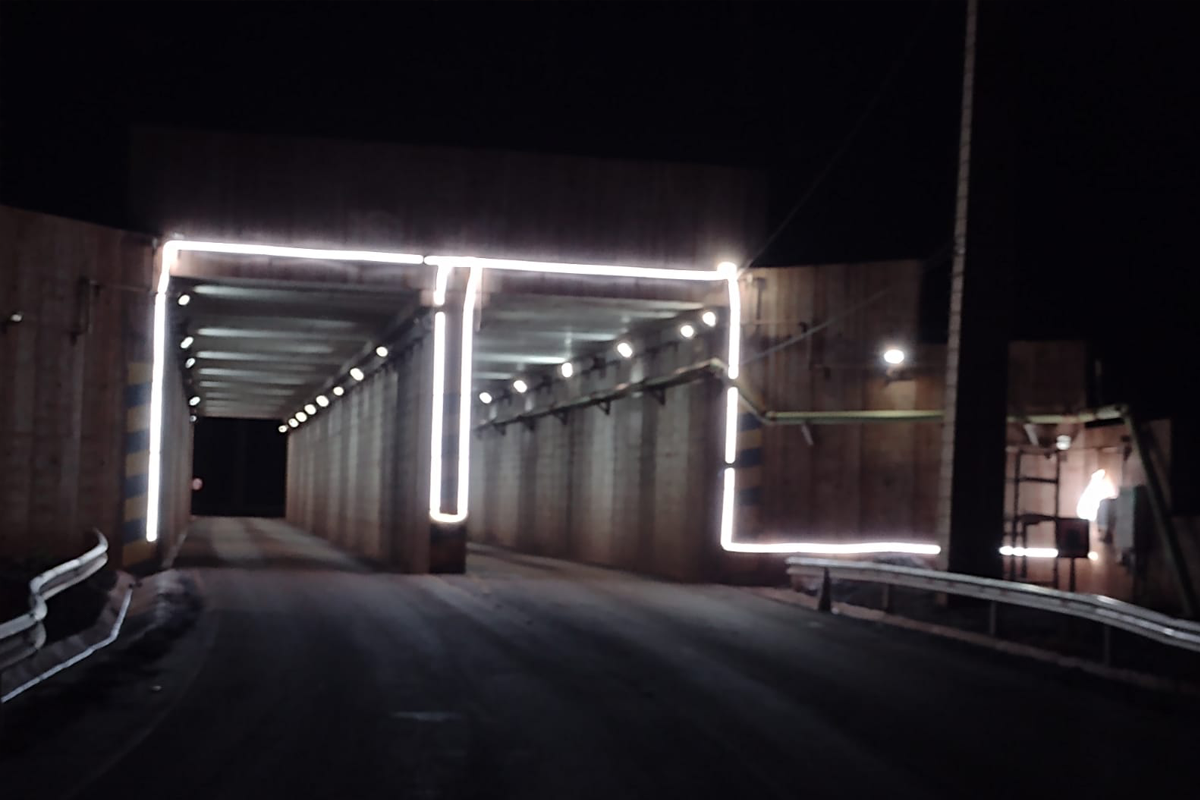 Cordon lumineux | 1 000 lumens/m | Cordon lumineux de chantier alimenté en courant alternatif