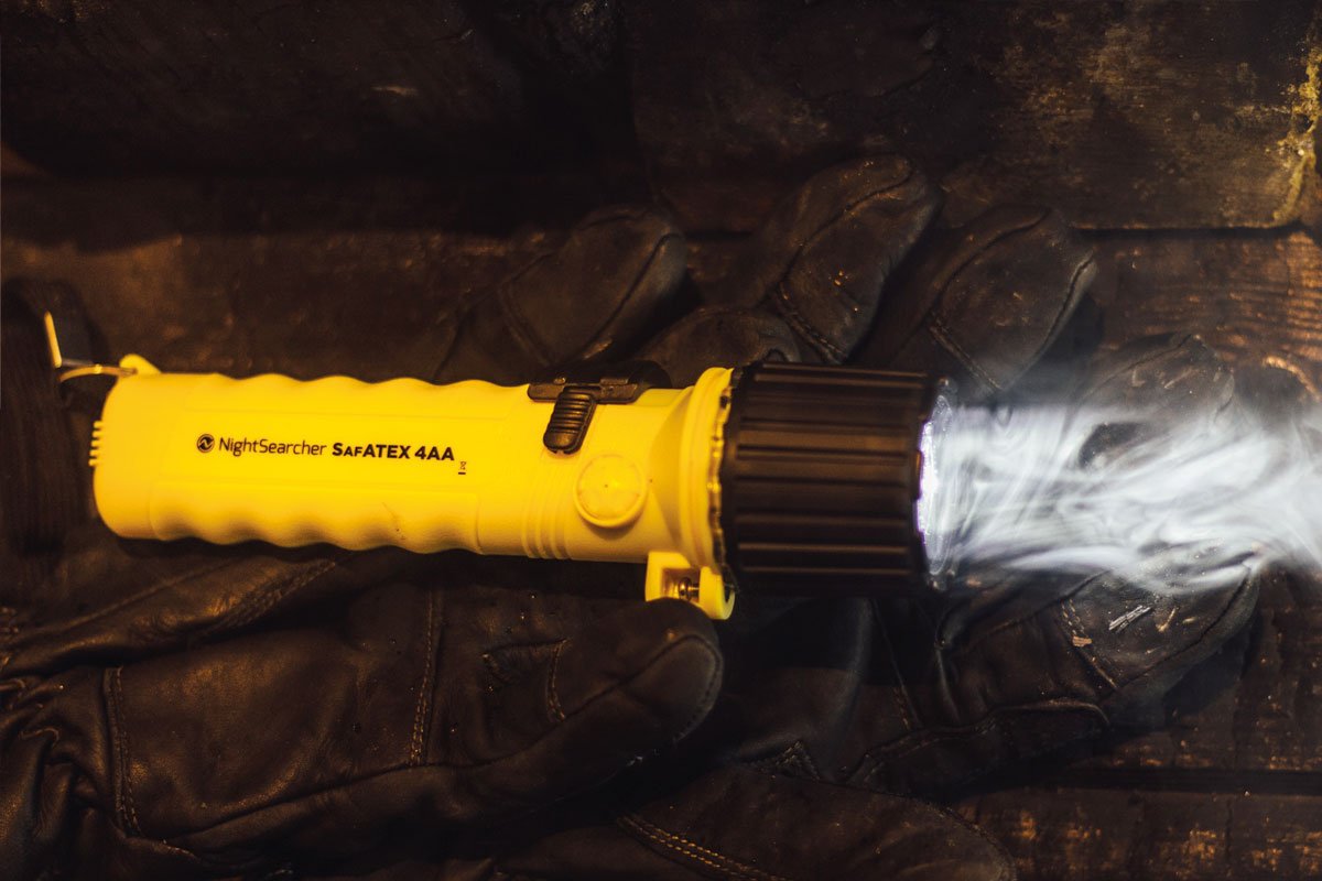 Sigma 4AA | 185 Lumens | Zone 0 | ATEX Flashlight Zone 0