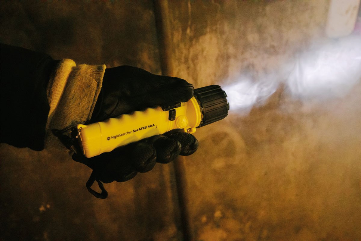 Sigma 4AA | 185 Lumens | Zone 0 | ATEX Flashlight Zone 0