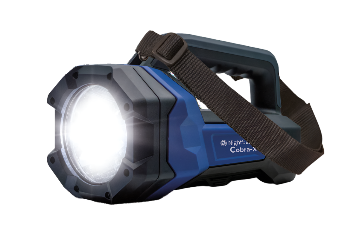 Cobra X |  600/1200 Lumens | Rechargeable Searchlight