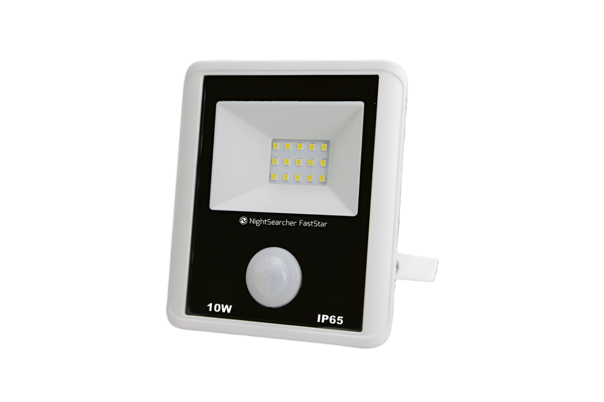 FastStar 10 PIR | 800 Lumens | 10W | AC Powered Floodlight