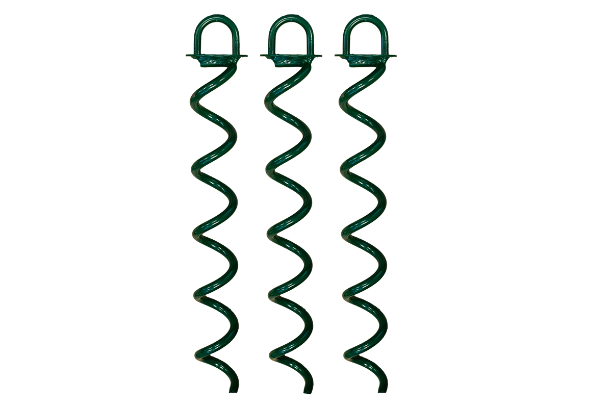 Set of 3 Ground Anchors