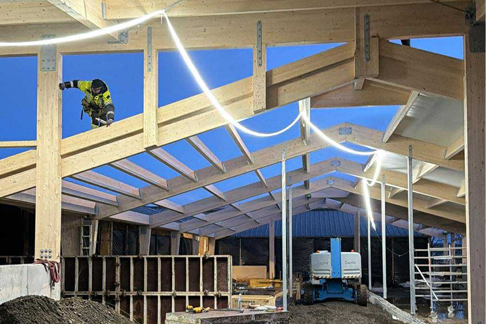 Rope Light | 230V 0r 110V | 1000 Lumens/m | AC Powered Rope Site Light