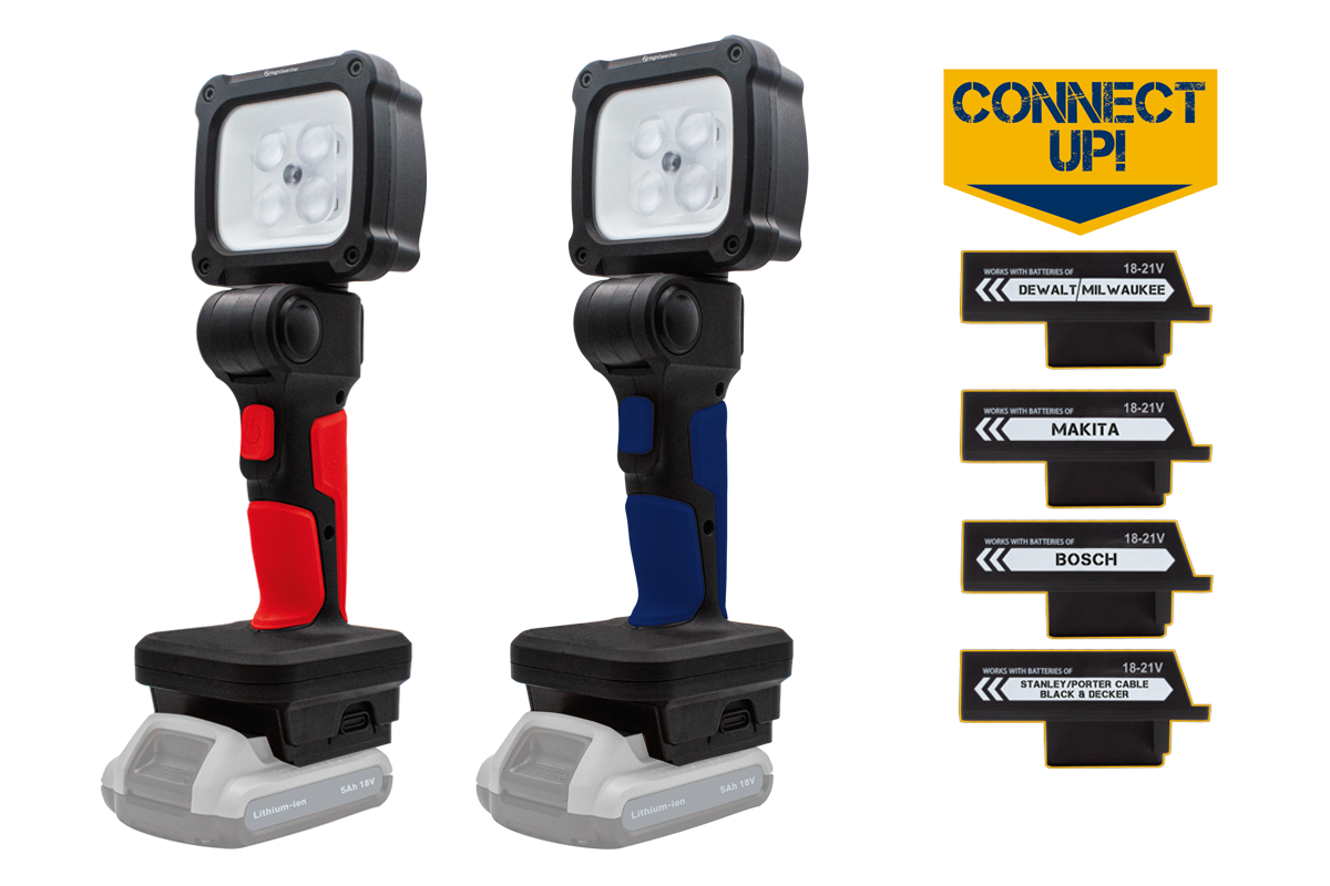 Thor Connect | 2500 Lumens | Powertool Battery Worklight