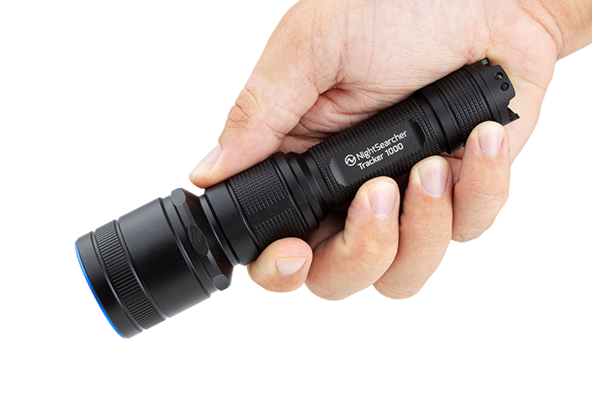 Tracker 1000 | Powerful 1000 Lumen Rechargeable Flashlight