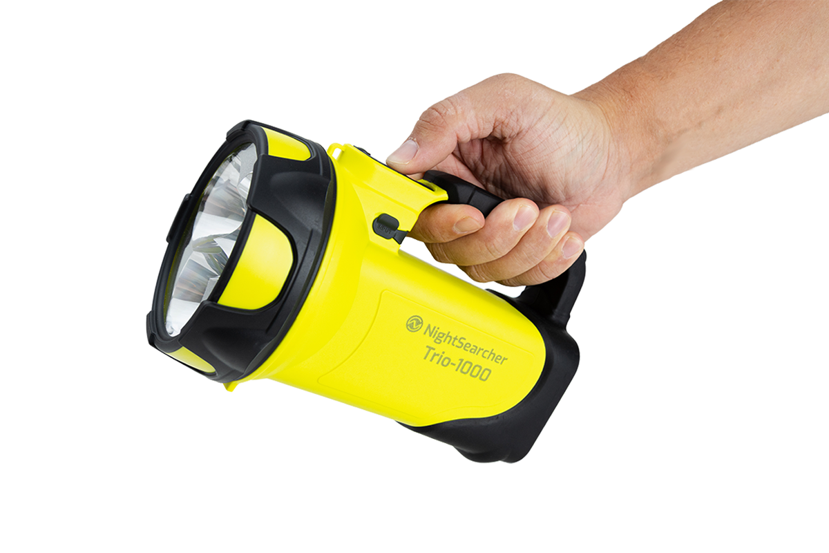 Trio 1000 | 1000 Lumens | Rechargeable Searchlight