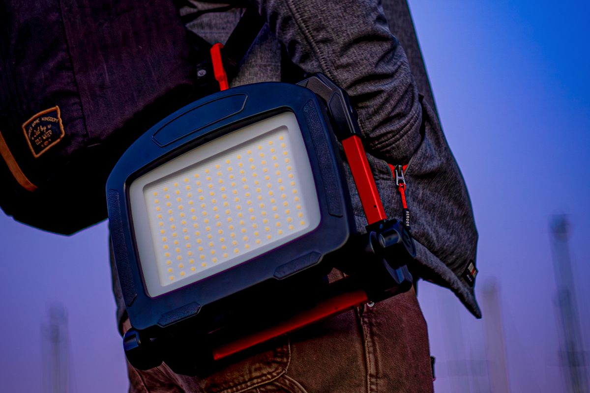 WorkStar Connect 7K | 7000 Lumens | Power Tool Battery Work Light