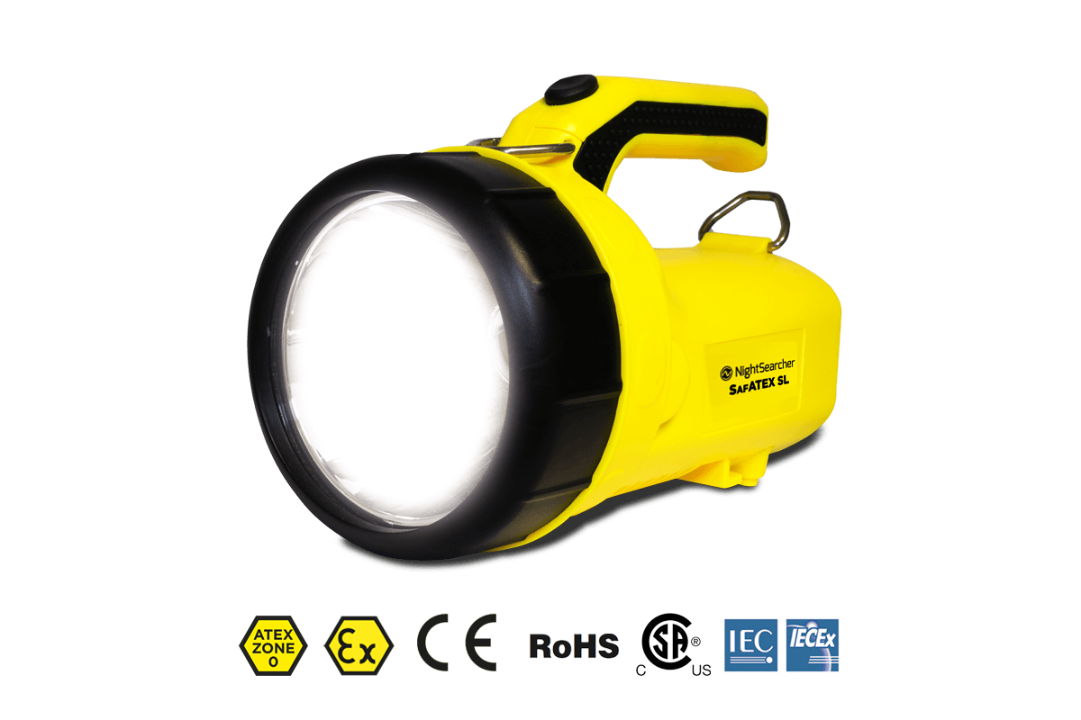 Sigma RSL | 370 Lumens | Zone 0 | Rechargeable ATEX Searchlight