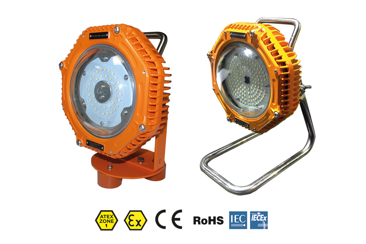 Titan RX | 2100 Lumen | Zone 1 | Wiederaufladbarer ATEX-Flutlicht