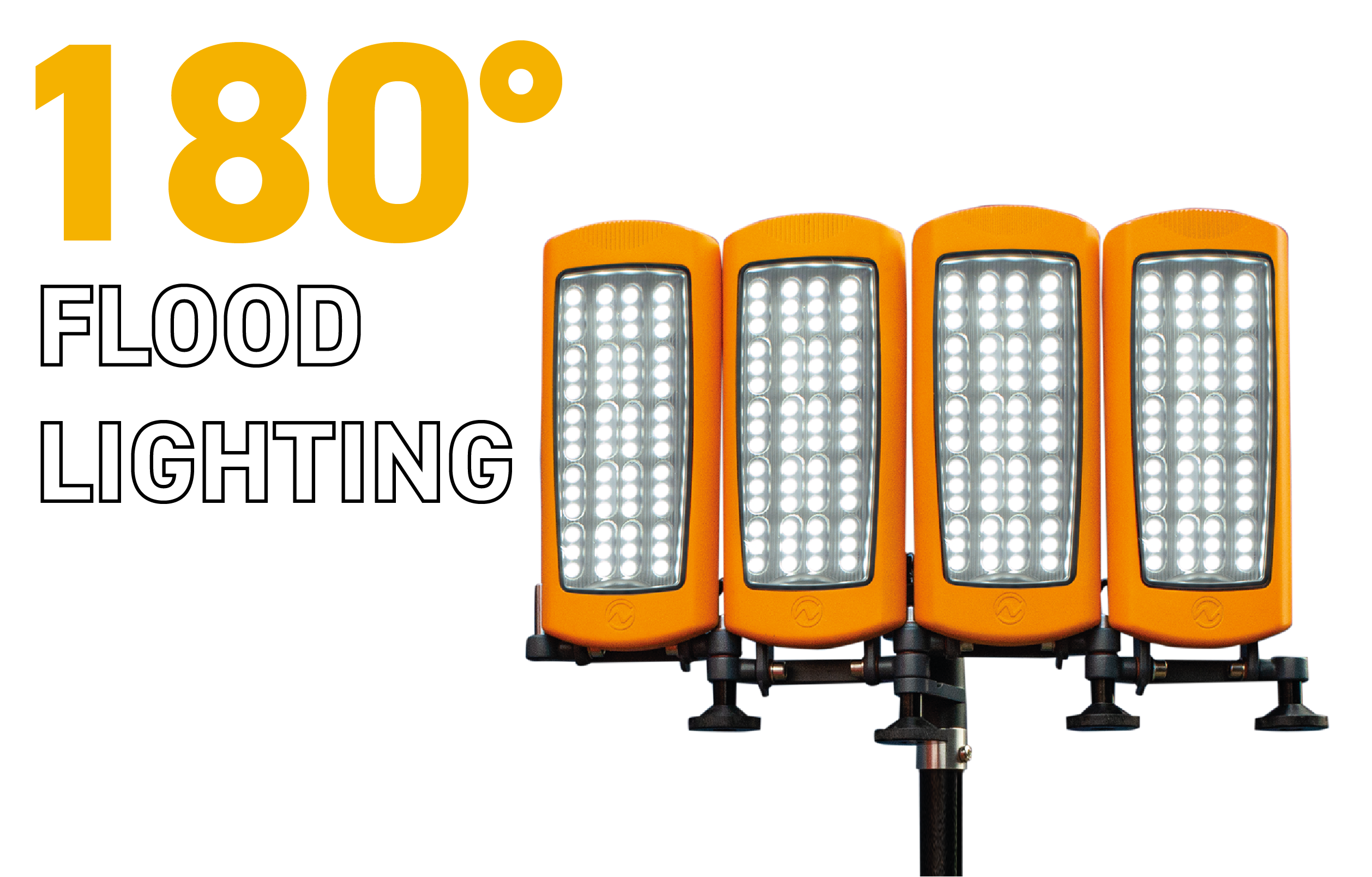 StratoStar | 115000 Lumens | 18Ah | Rechargeable Tower Floodlight