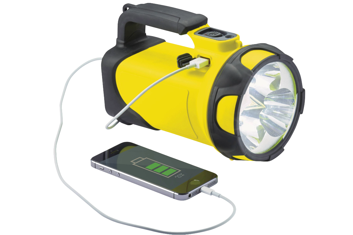 Trio 1000 | 1000 Lumens | Rechargeable Searchlight