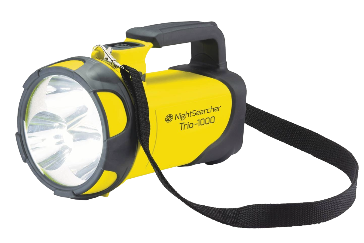Trio 1000 | 1000 Lumens | Rechargeable Searchlight