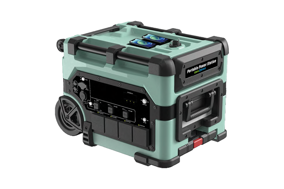 GenZero Cobalt 3600 | 3600W / 7200W (Peak) | Industrial Portable Power Station