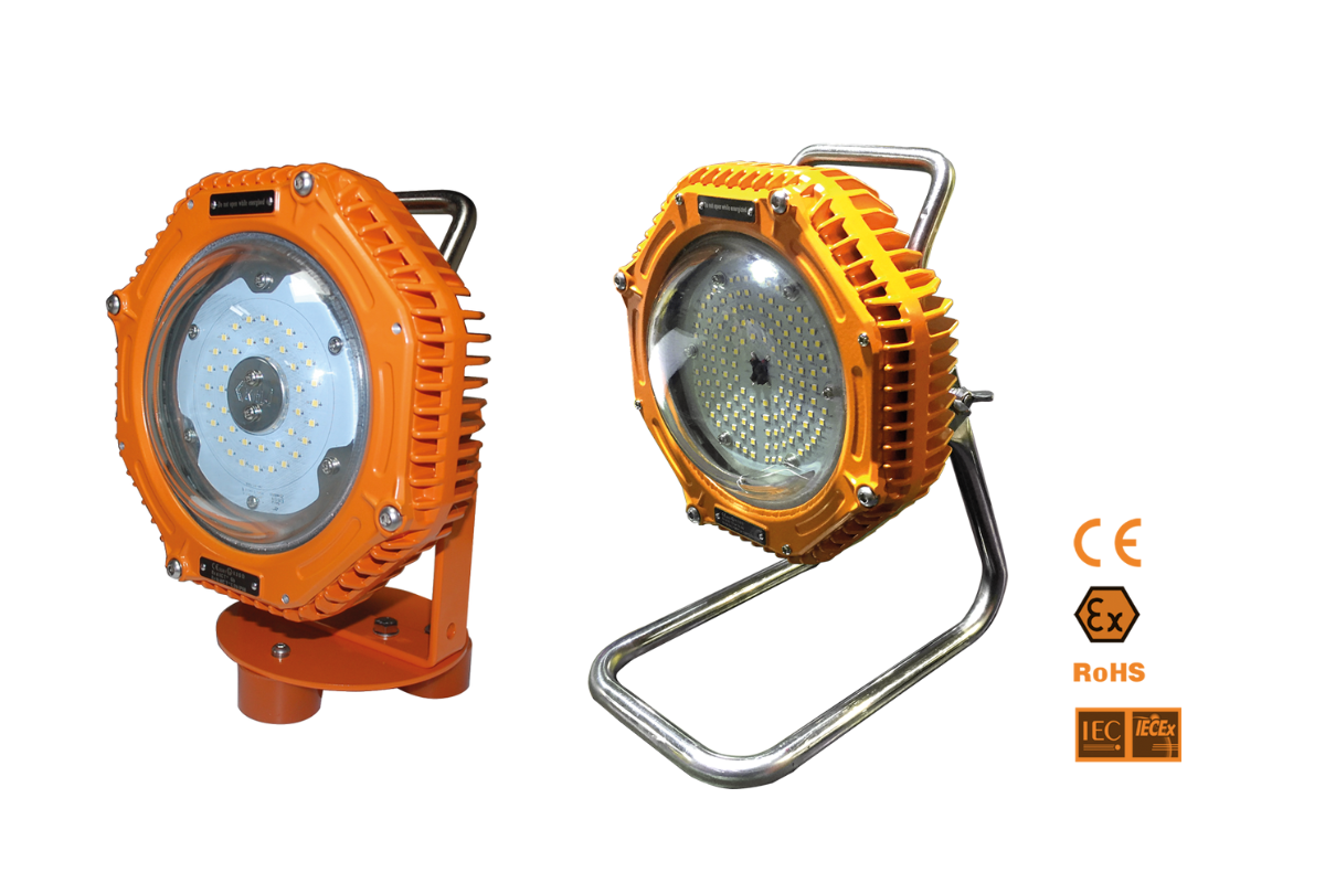 Titan RX | 2100 Lumens | Zone 1 | Rechargeable ATEX Floodlight