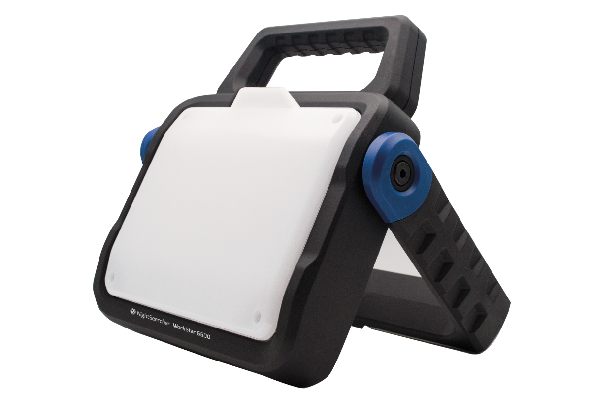 WORKSTAR NIGHTSEARCHER パワーライト Workstar 6500 | 6500 Lumens | Rechargeable Work Light