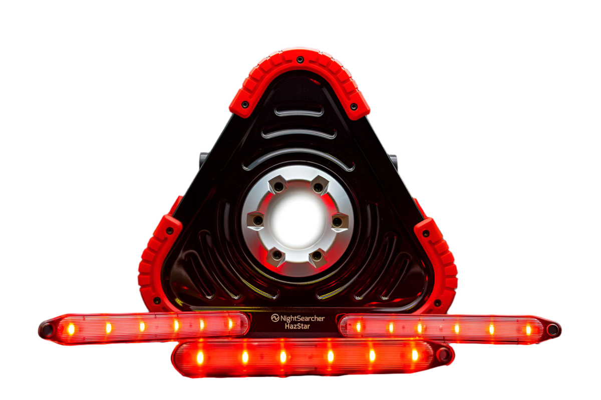 HazStar | 2000 Lumens | Rechargeable Hazard Warning Light