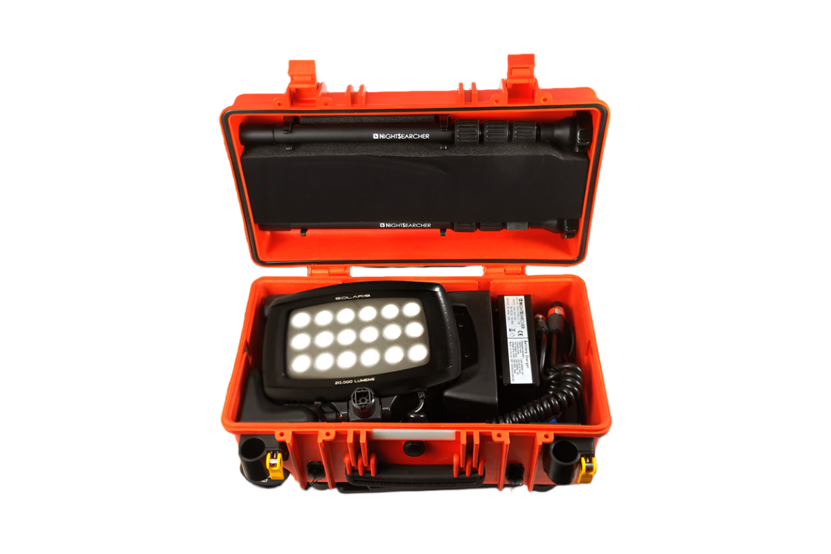 SolarisDuo 20K | 40000 Lumens | Rechargeable Floodlight System