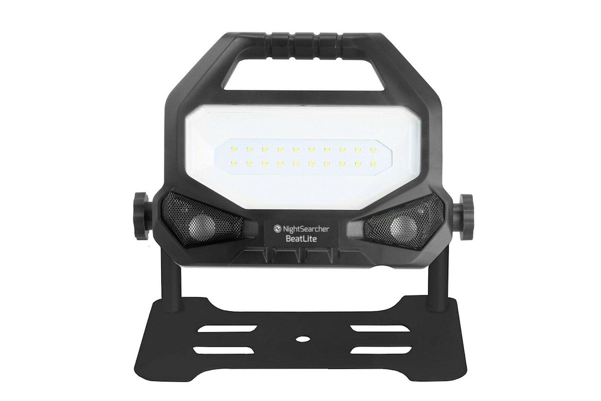 BeatLite | 2000 Lumens | Lampe de travail AC et haut-parleur Bluetooth