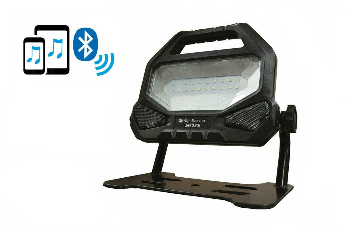 BeatLite | 2000 Lumens | AC Work Light & Bluetooth Speaker