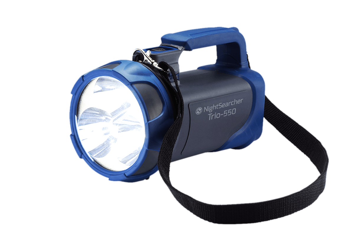 Trio 550 | 550 Lumens | Rechargeable Searchlight