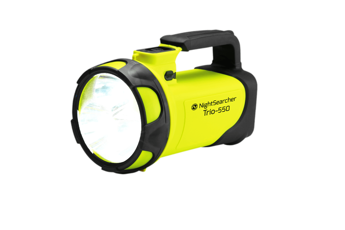 Trio 550 | 550 Lumens | Rechargeable Searchlight