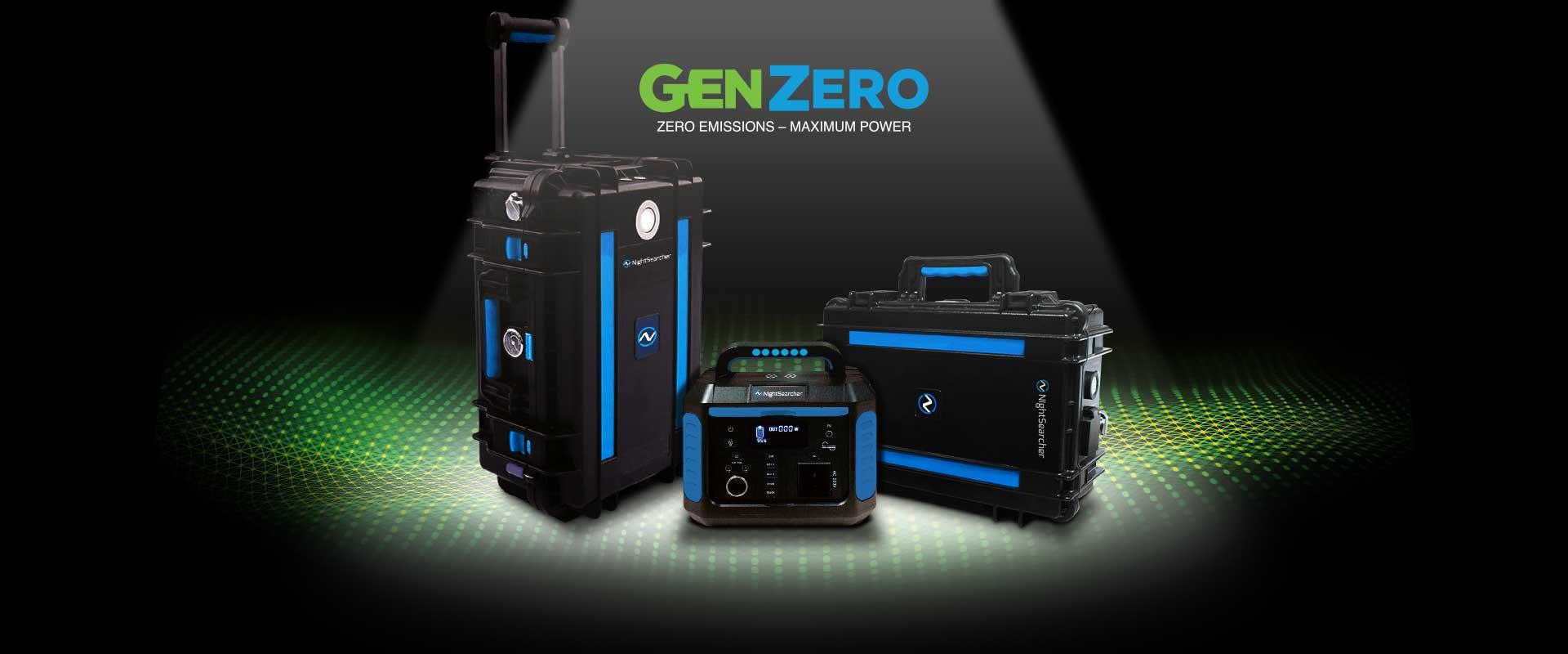 NightSearcher GenZero 500W/230V Générateur alimenté par batterie